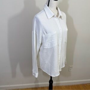 SHEIN blouse in a crinkle fabric. This was purchased in a department store